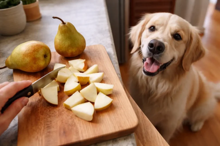 can dogs eat pears