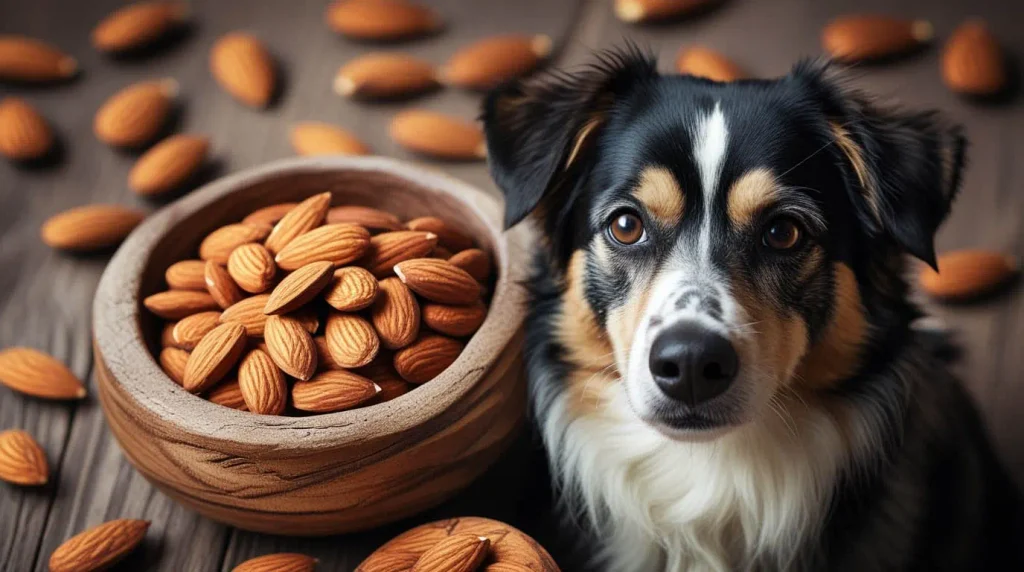 can dogs eat almonds
