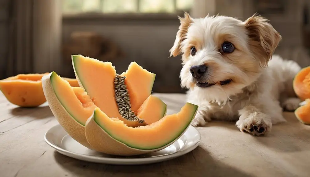 can dogs eat cantaloupe